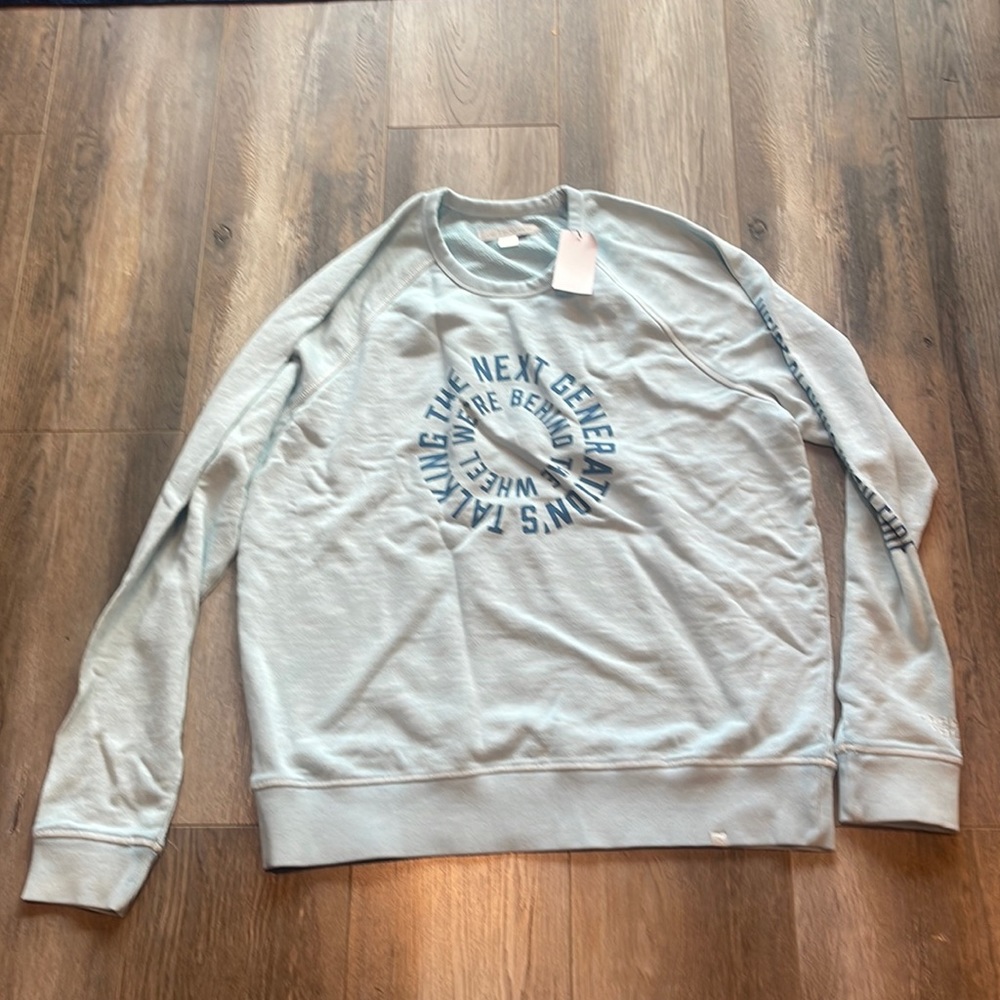Outerknown organic cotton sweater NWT, XL